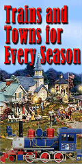 Click to see village and train collections for July Fourth, Halloween, and more!