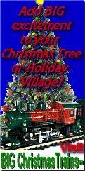 Click to see big Christmas trains and accessories.