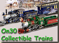 Click to see the remaining Hawthorne Village On30 train collections.