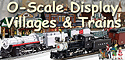 O Scale (Indoor) Display Trains, Includes Collectible Trains and Thomas Kinkade Trains